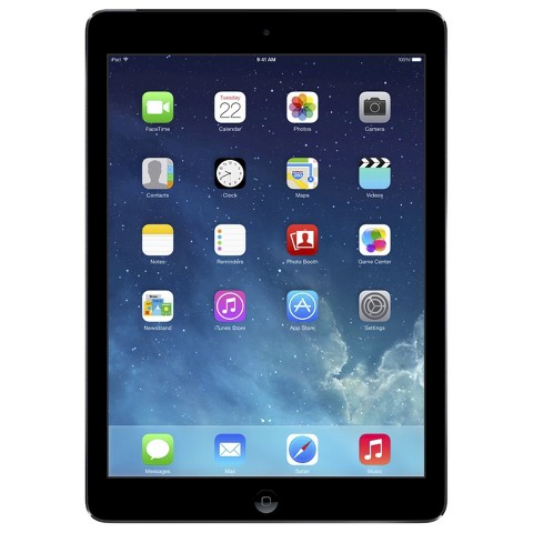 buy Tablet Devices Apple iPad Air 1st Gen 32GB with Retina Wi-Fi + 4G - Grey - click for details